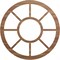 Ekena Millwork Grace Wood Fretwork Pierced Ceiling Medallion, Walnut, 32"OD x 11 5/8"ID x 3/8"T CMWP32X0375GRWA - alternate 1